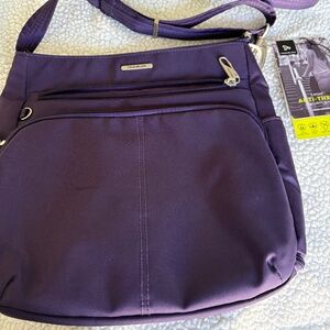 Deep Purple Travelon cross body bag